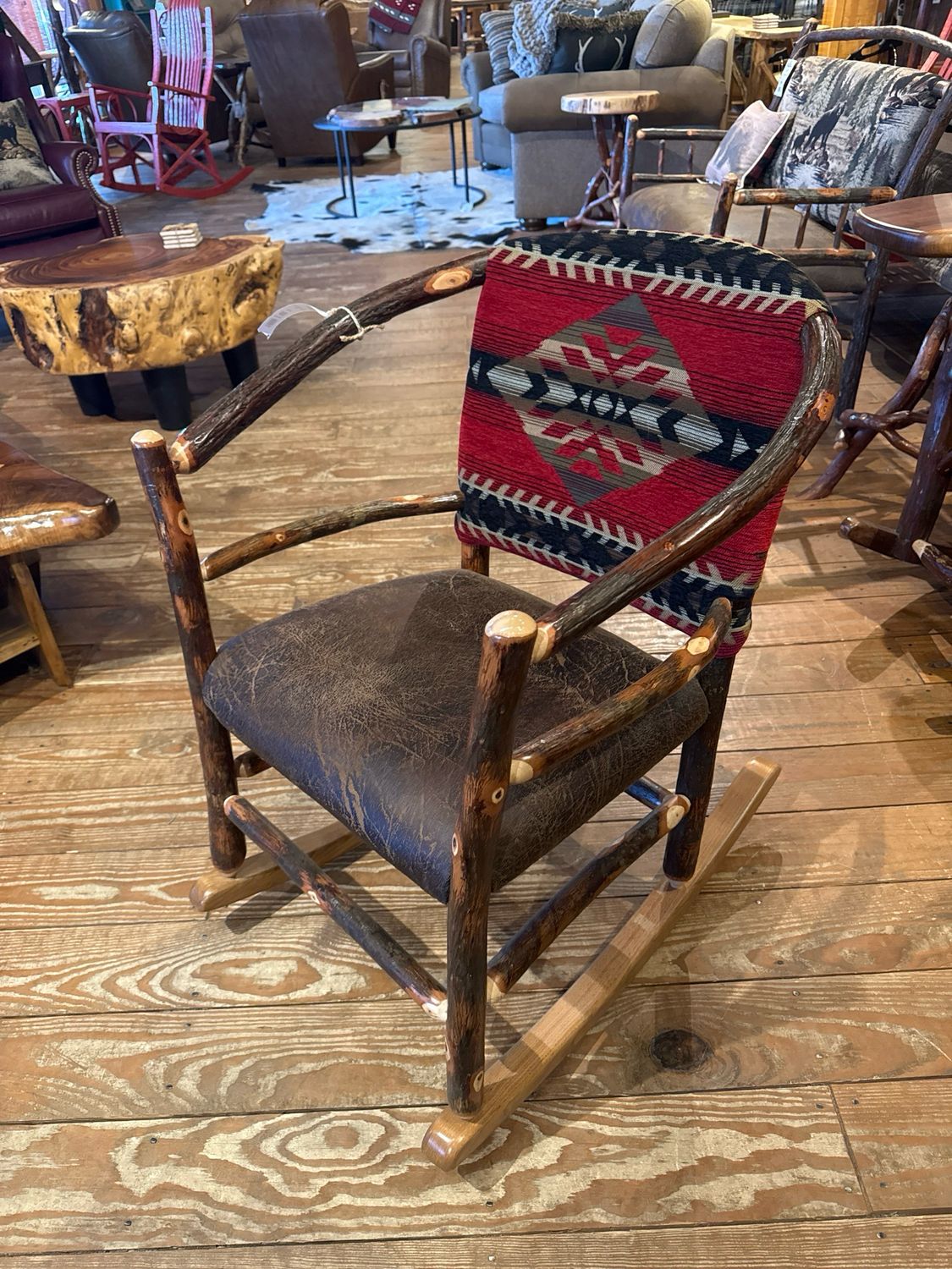 Hickory Hoop Rocker
