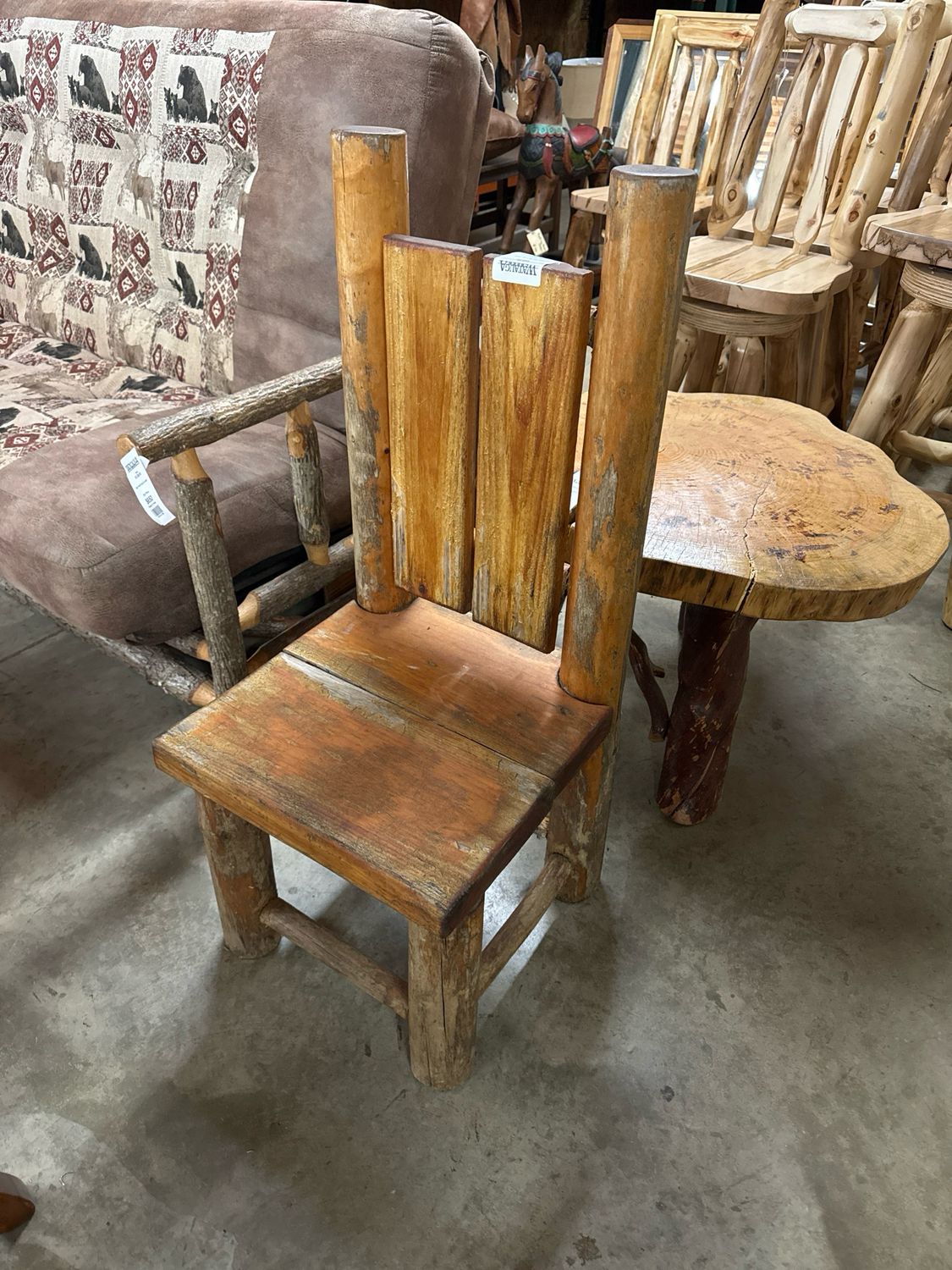 Log Chair