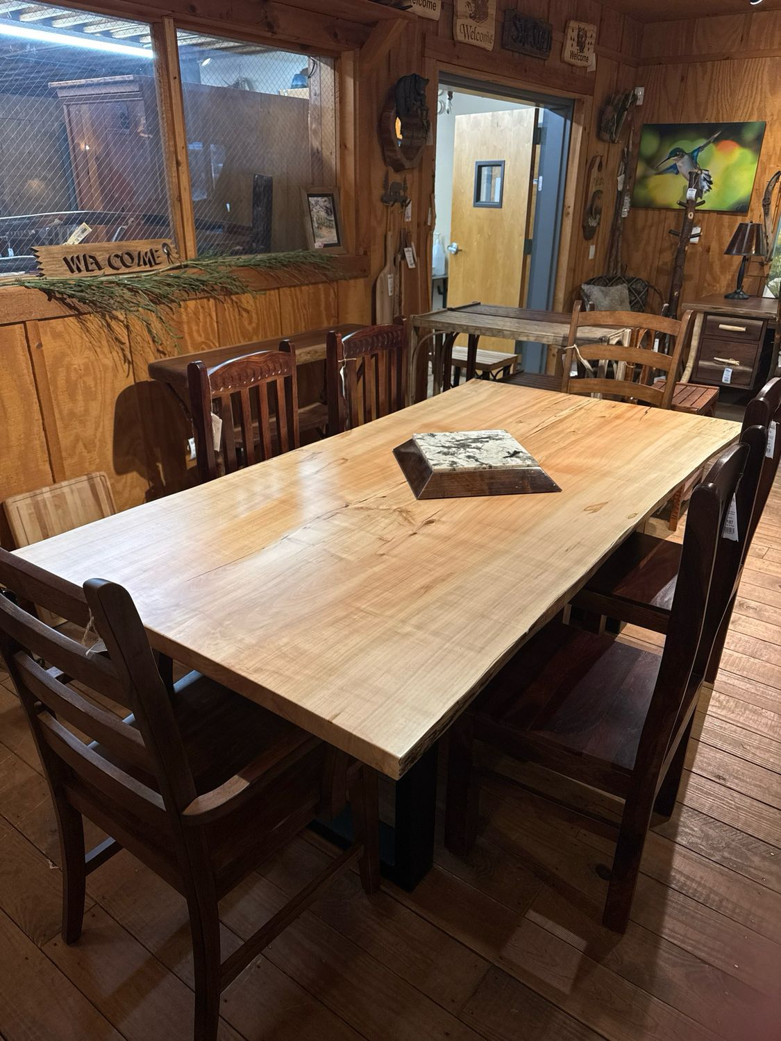 Maple Live Edge Ding Table