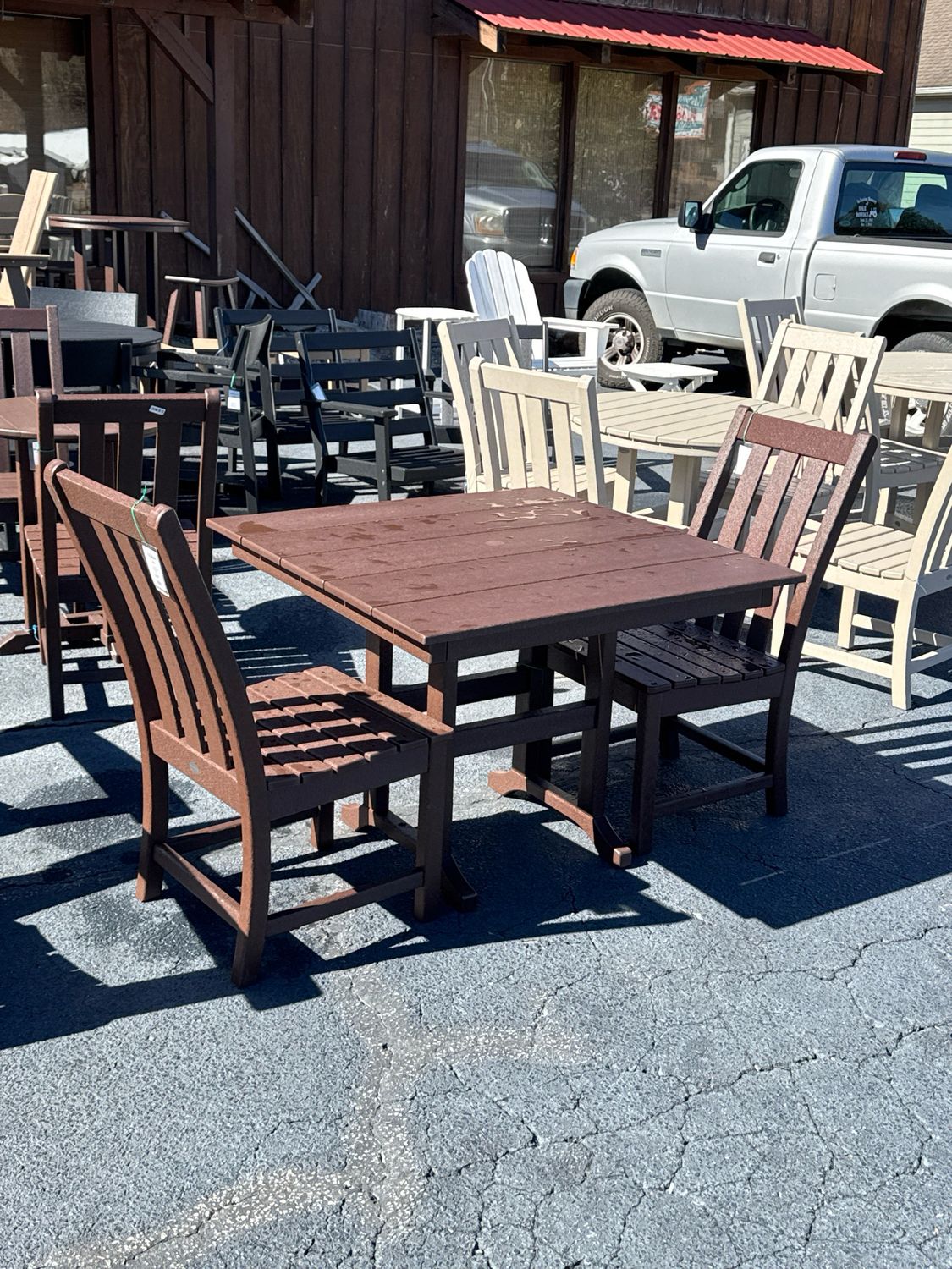 Farm House 37” Dining Table Mahogany