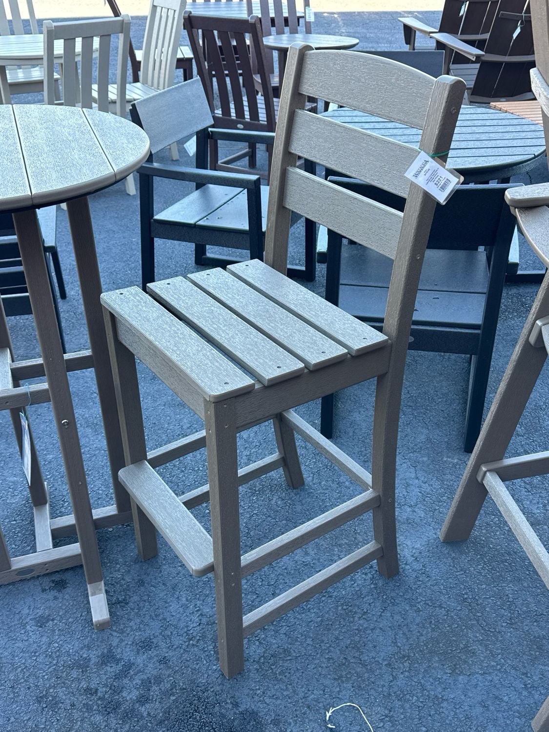 Lakeside Bar Side Chair Vintage Sahara