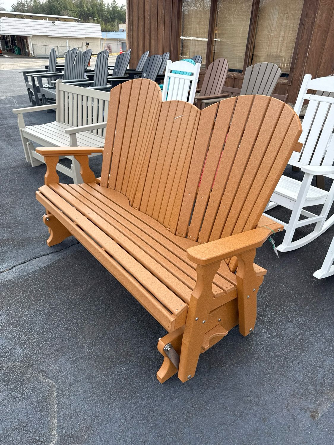 5’ Fanback Console Glider Standard