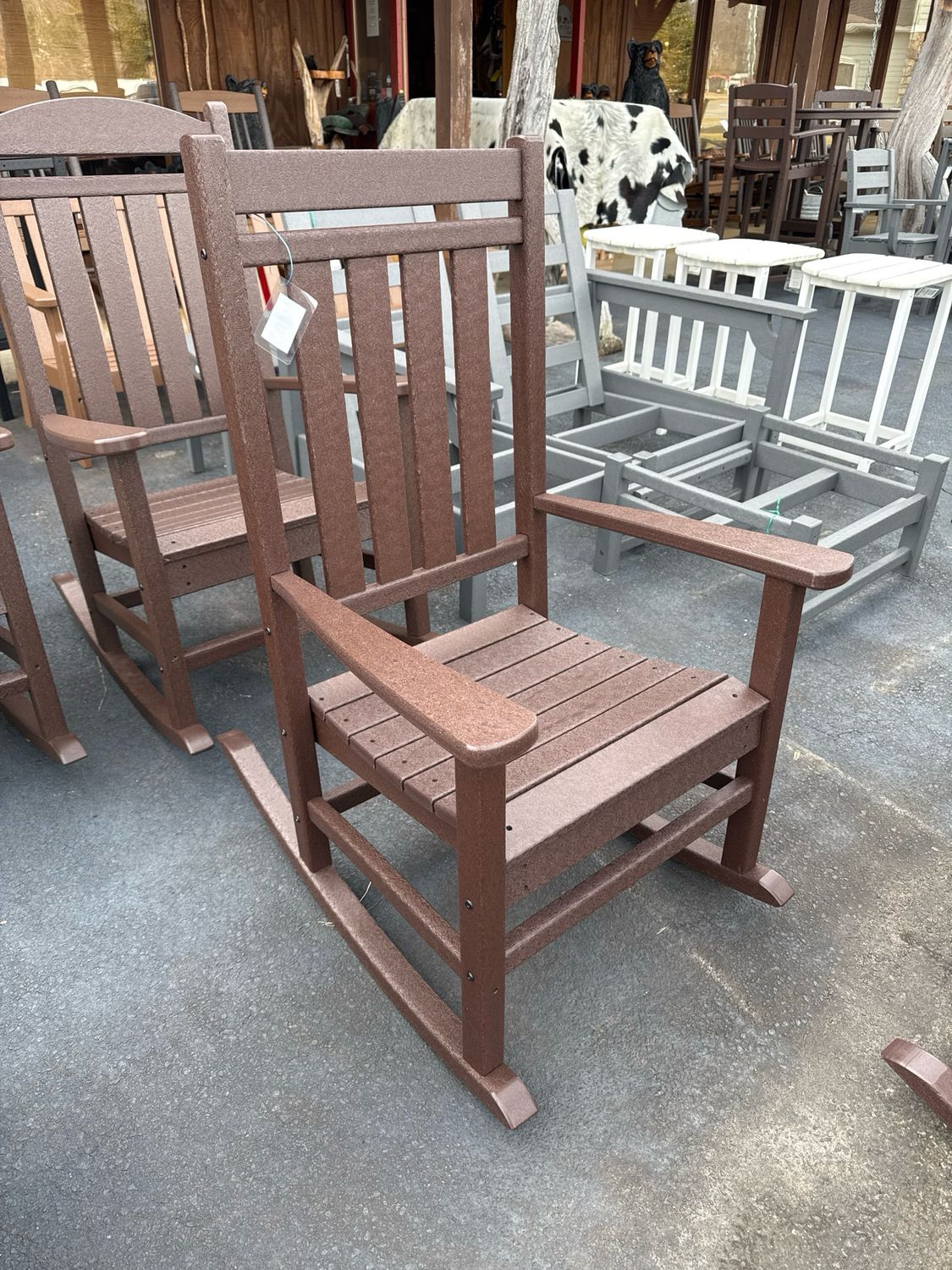 Estate Rocking Chair Mahogany