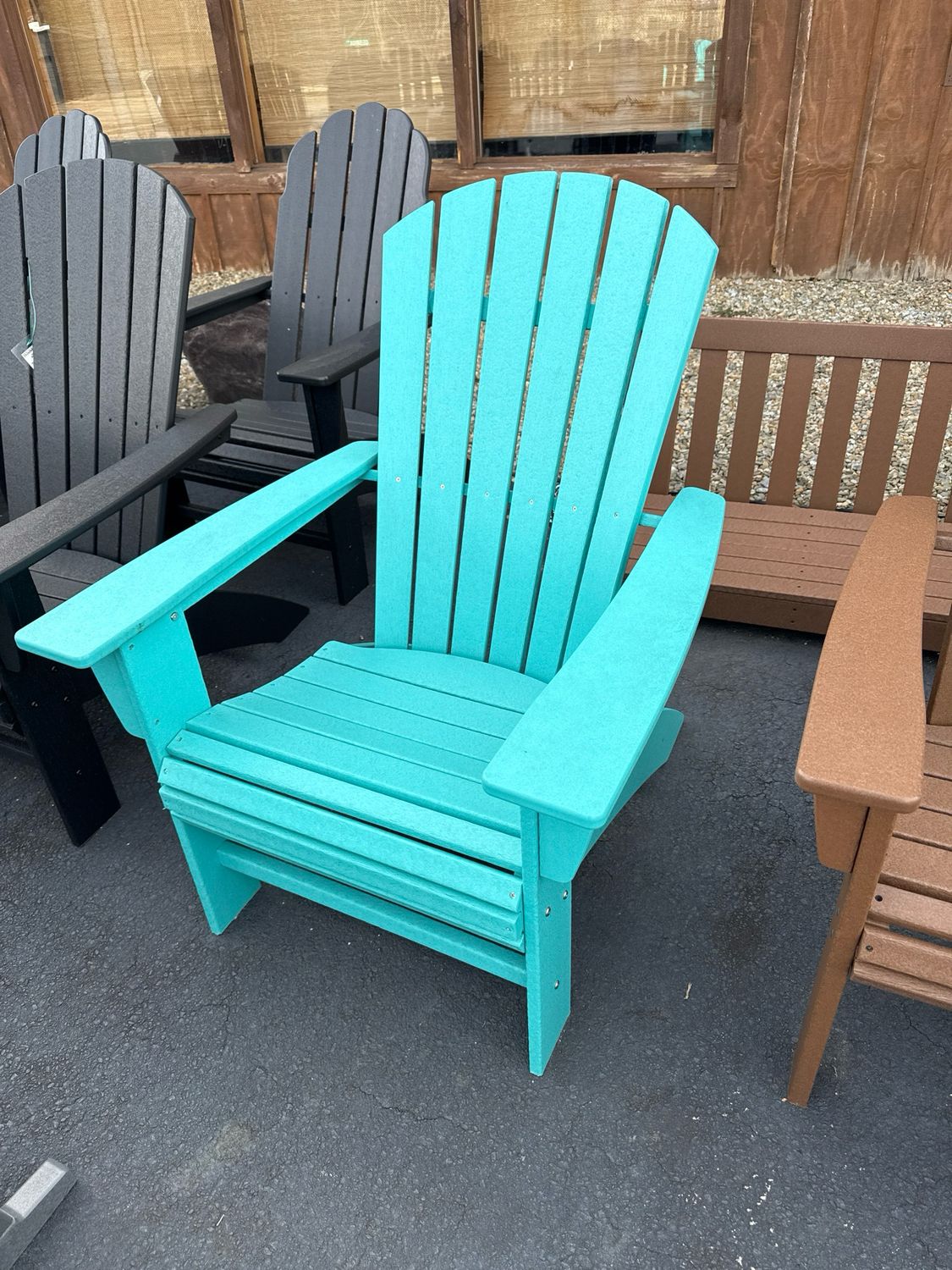 Nautical Curveback Adirondack Chair Aruba