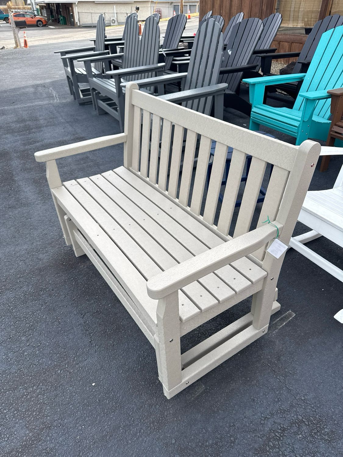 Traditional Garden 48” Glider Sand