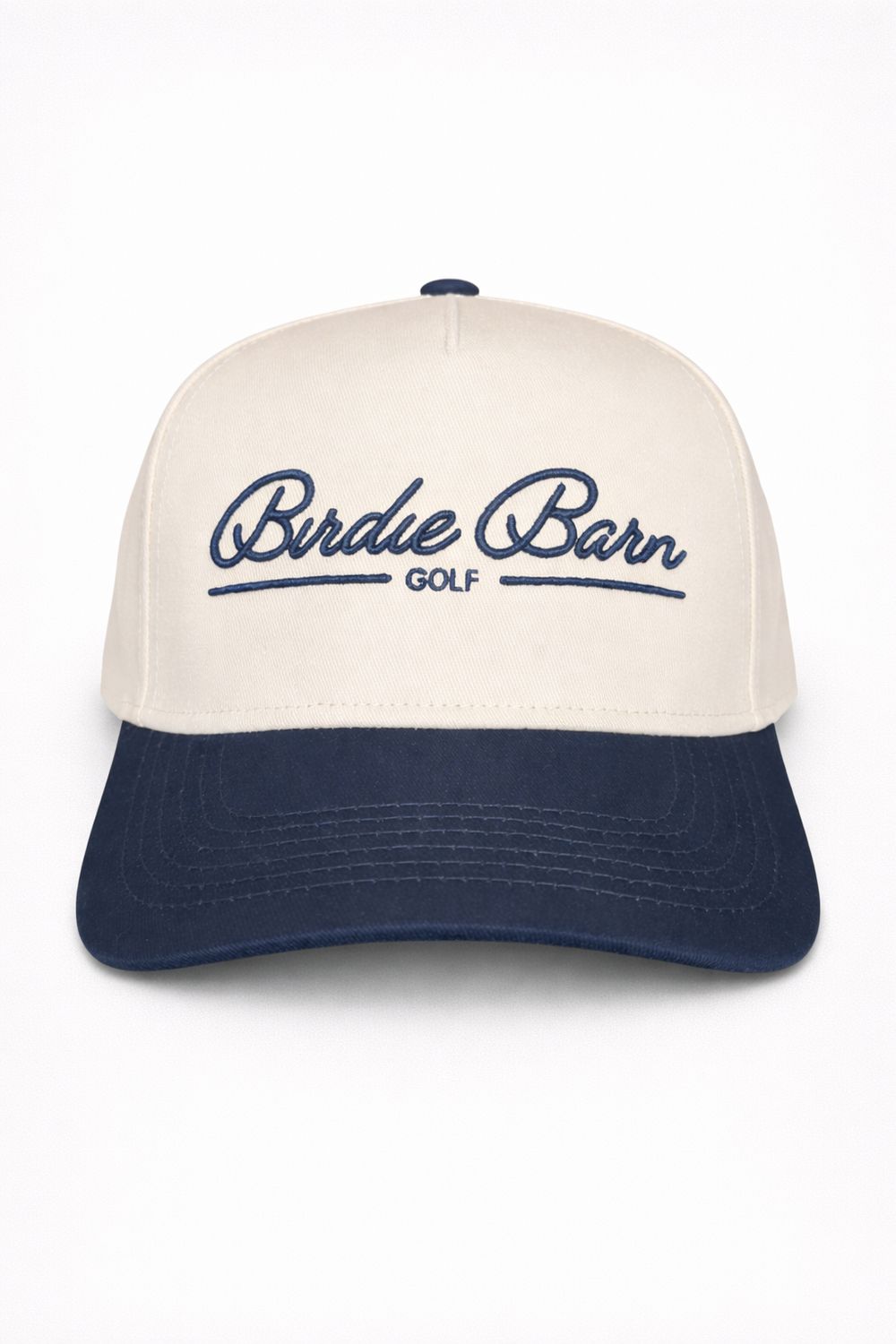 Two-Tone Navy Snapback