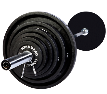 USA Olympic 300lb. Weight Set