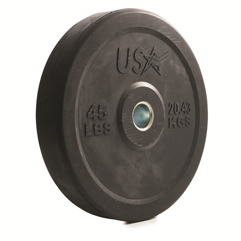 Solid Rubber Bumper Plate