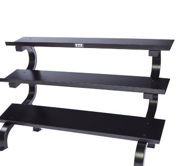 3-Tier Dumbbell Shelf Rack
