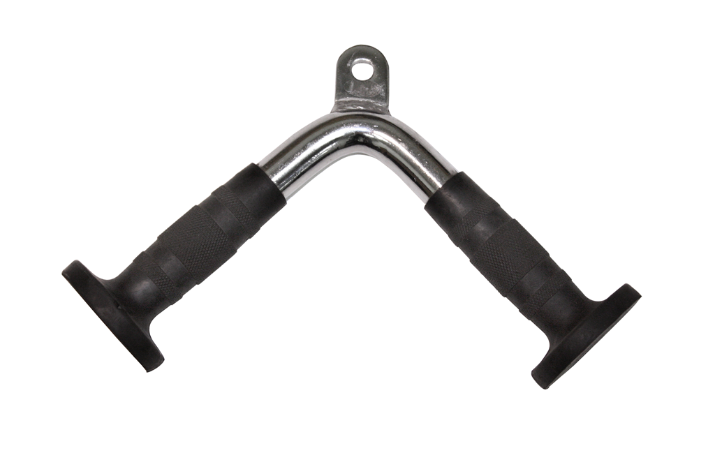 Sports Triceps Press Down V Bar with Rubber Grips