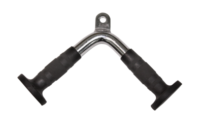 Sports Triceps Press Down V Bar with Rubber Grips