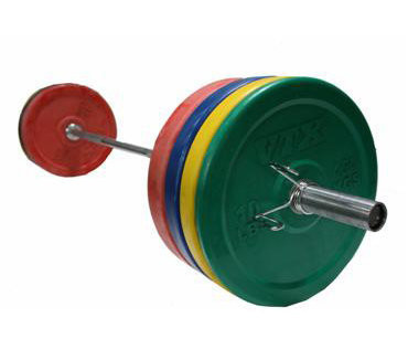 VTX Colored Bumper Plate Weight Set