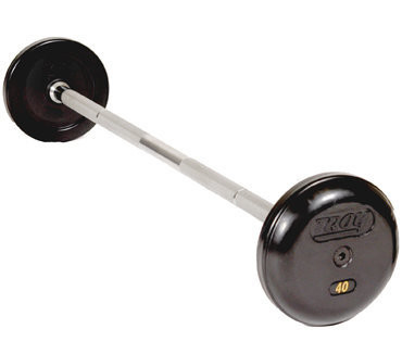 Troy Pro Style Rubber Encased Fixed Barbell