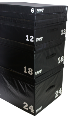 Troy Soft Foam, Stackable Plyo Boxes