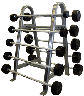 Troy Straight Rubber Barbell Pack