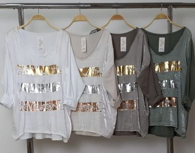 Remera con Lurex