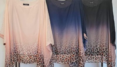 Blusa gasa animalier