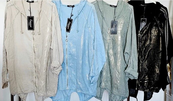 Campera Summer lino lame