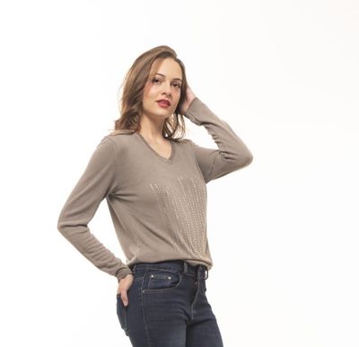 Buzo angorina cristallo