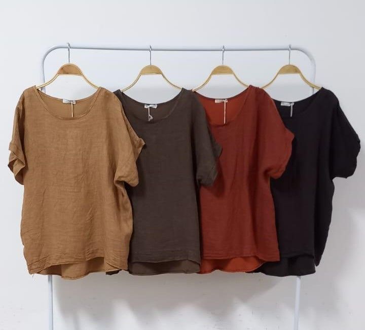 Remera Lino y algodon