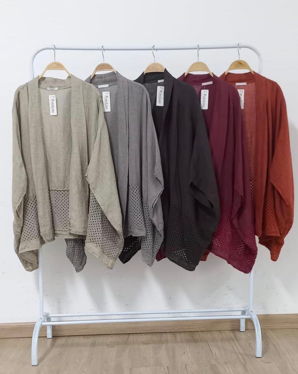 Saco en lino italiano