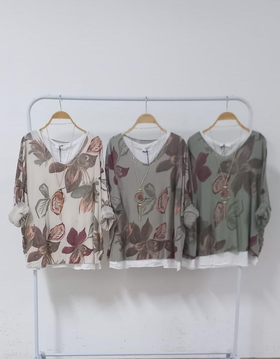 sweter en hilo de algodón