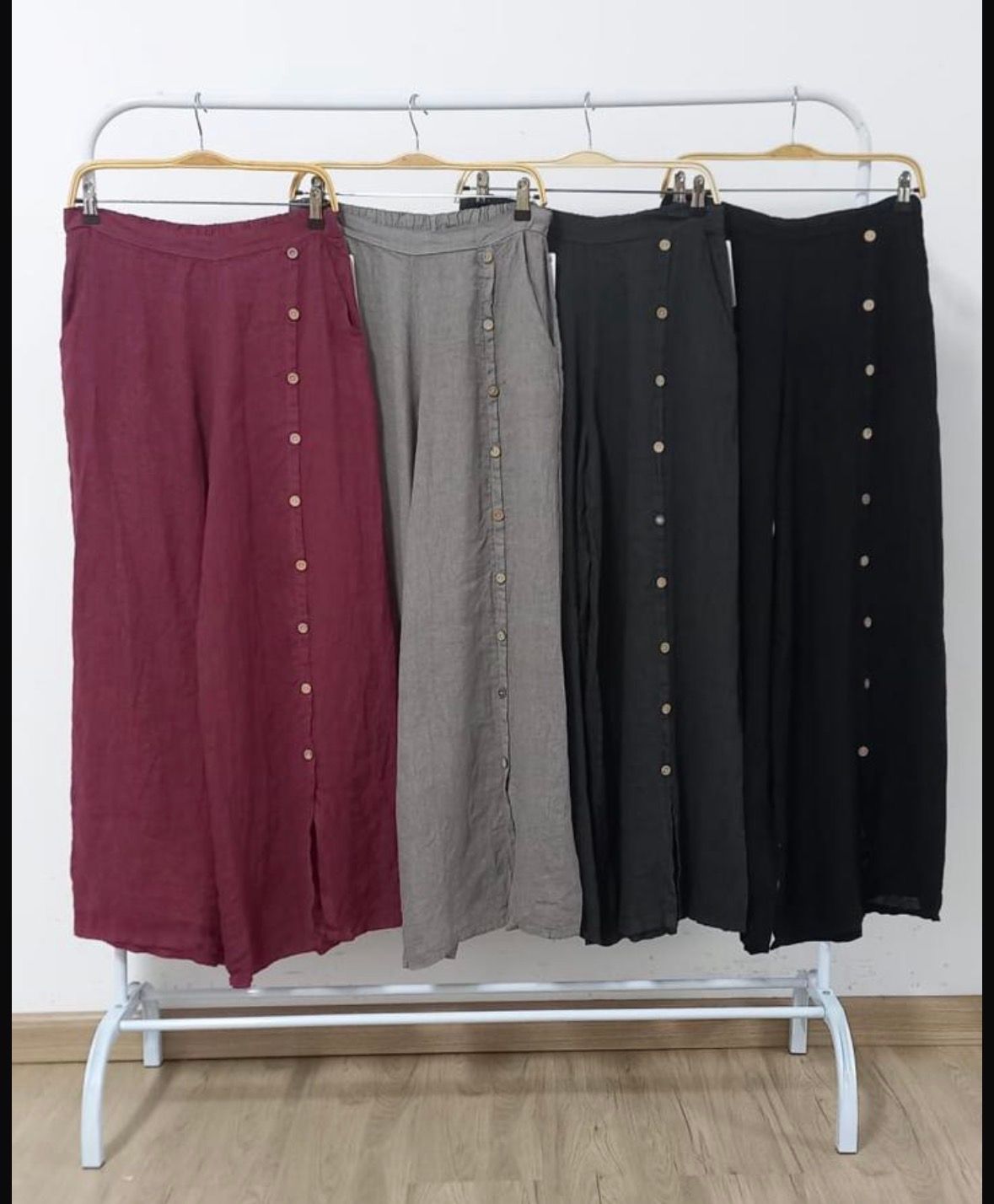 pantalón de lino italiano