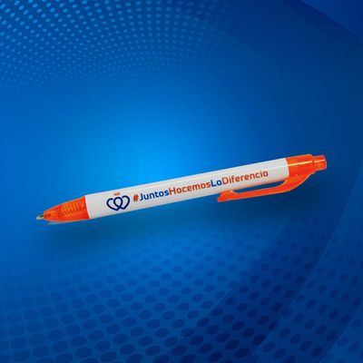 ​Bolígrafo Naranja Vivir Mejor