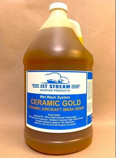 Ceramic Gold Aircraft Wash Soap 1 Gallon
