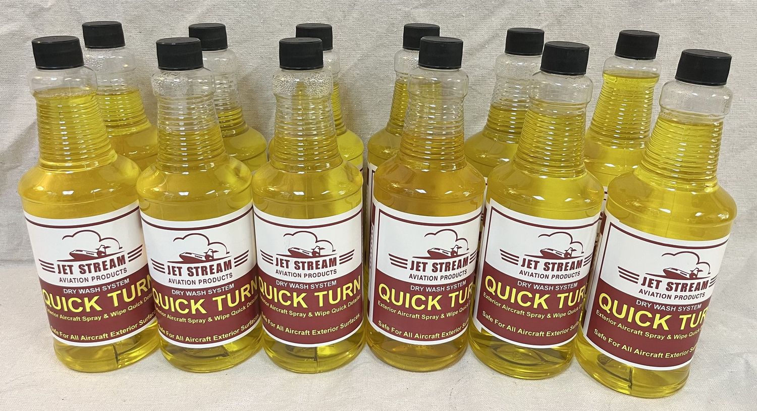 Quick Turn Dry Wash Case 12 Quart Bottles