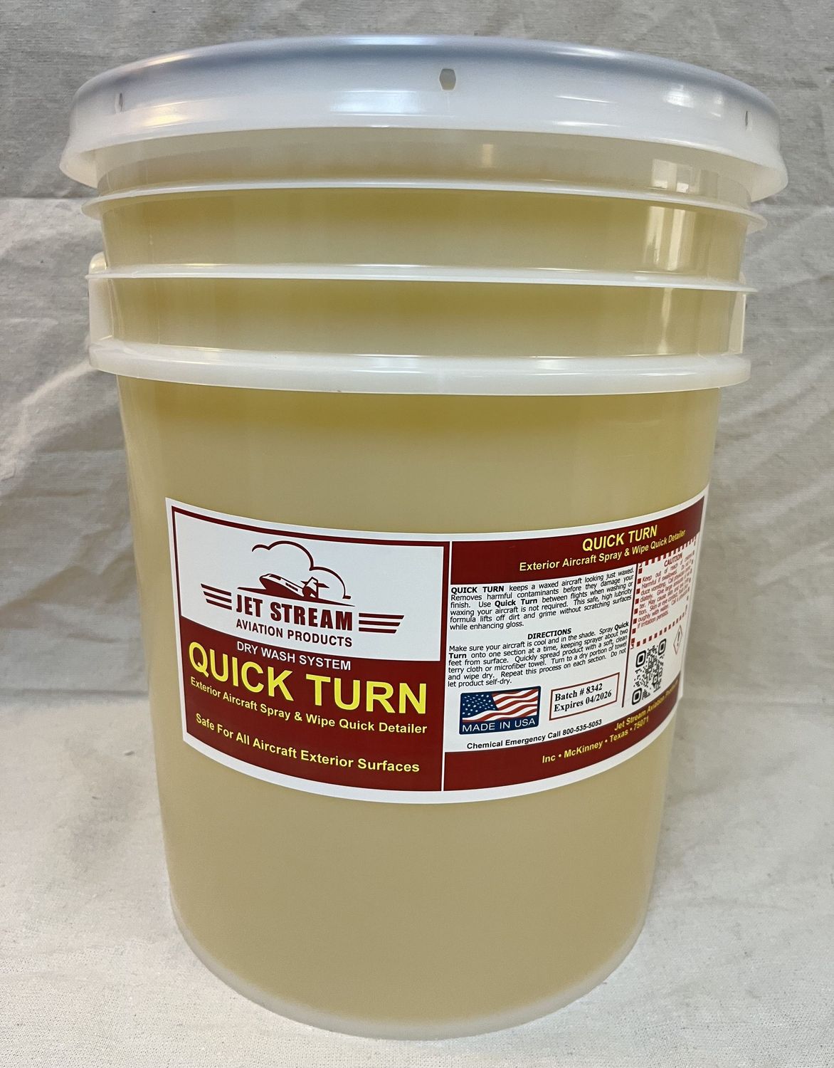 Quick Turn Dry Wash 5 Gallon Pail