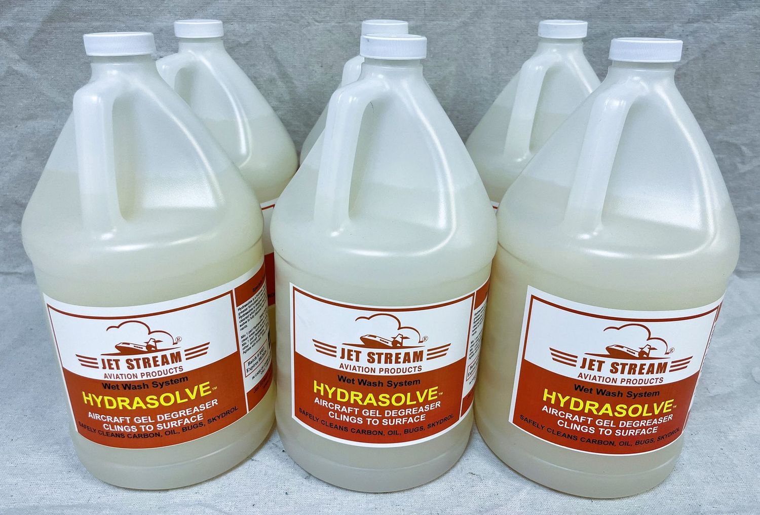 Hydrasolve Gel Degreaser Case 6 Gallons