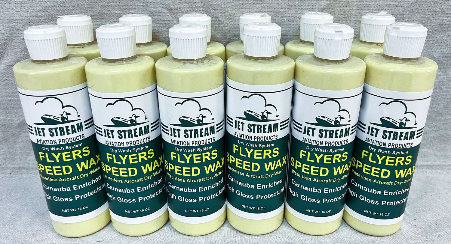 Flyers Speed Wax Dry Wash Case 12 – 16oz Bottles