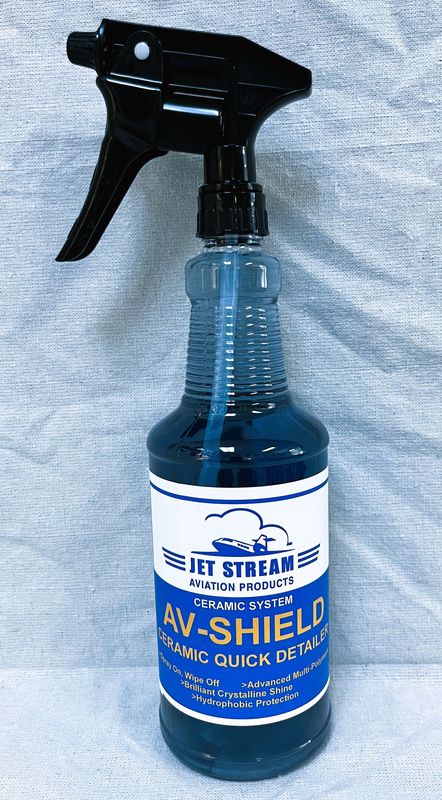 Av-Shield Ceramic Quick Detailer Aircraft Dry Wash 1 Quart