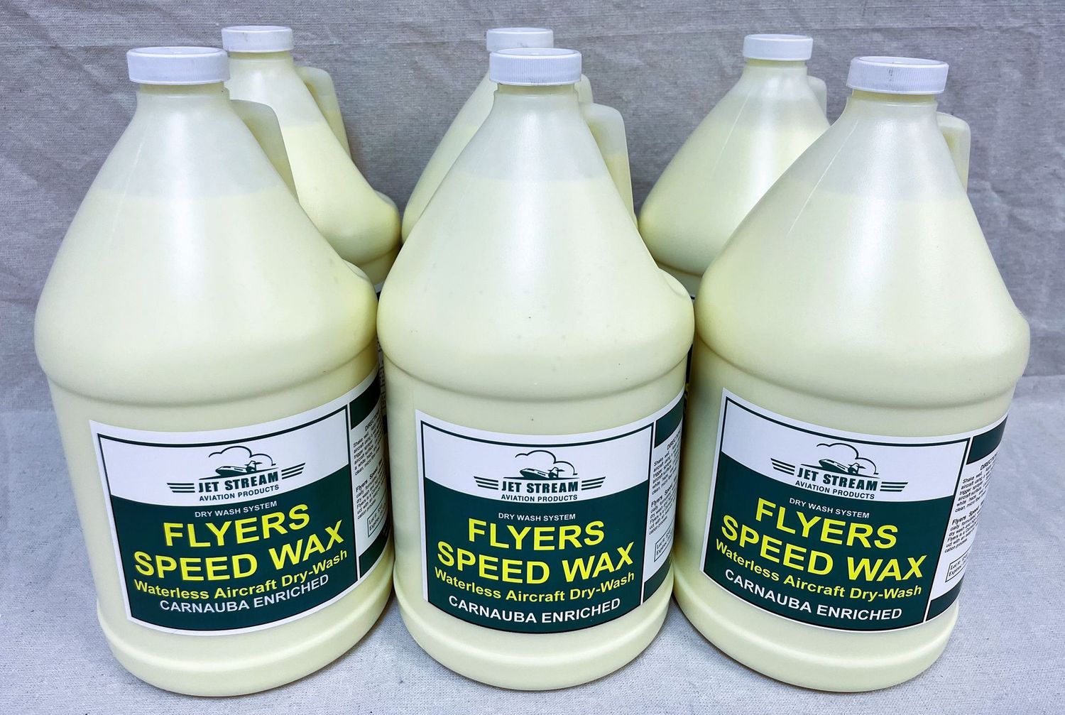 Flyers Speed Wax Dry Wash Case 6 Gallons