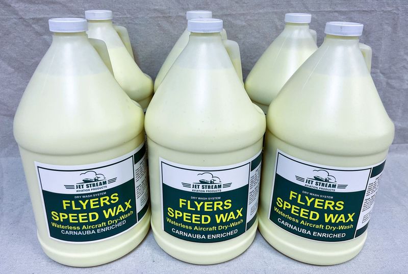 Flyers Speed Wax Dry Wash Case 6 Gallons