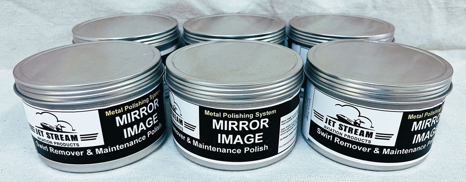 Mirror Image Swirl Remover Case 6 Cans.