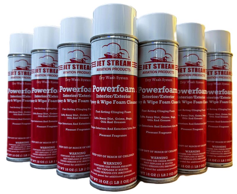 Powerfoam Aerosol Case 12 - 19oz Cans