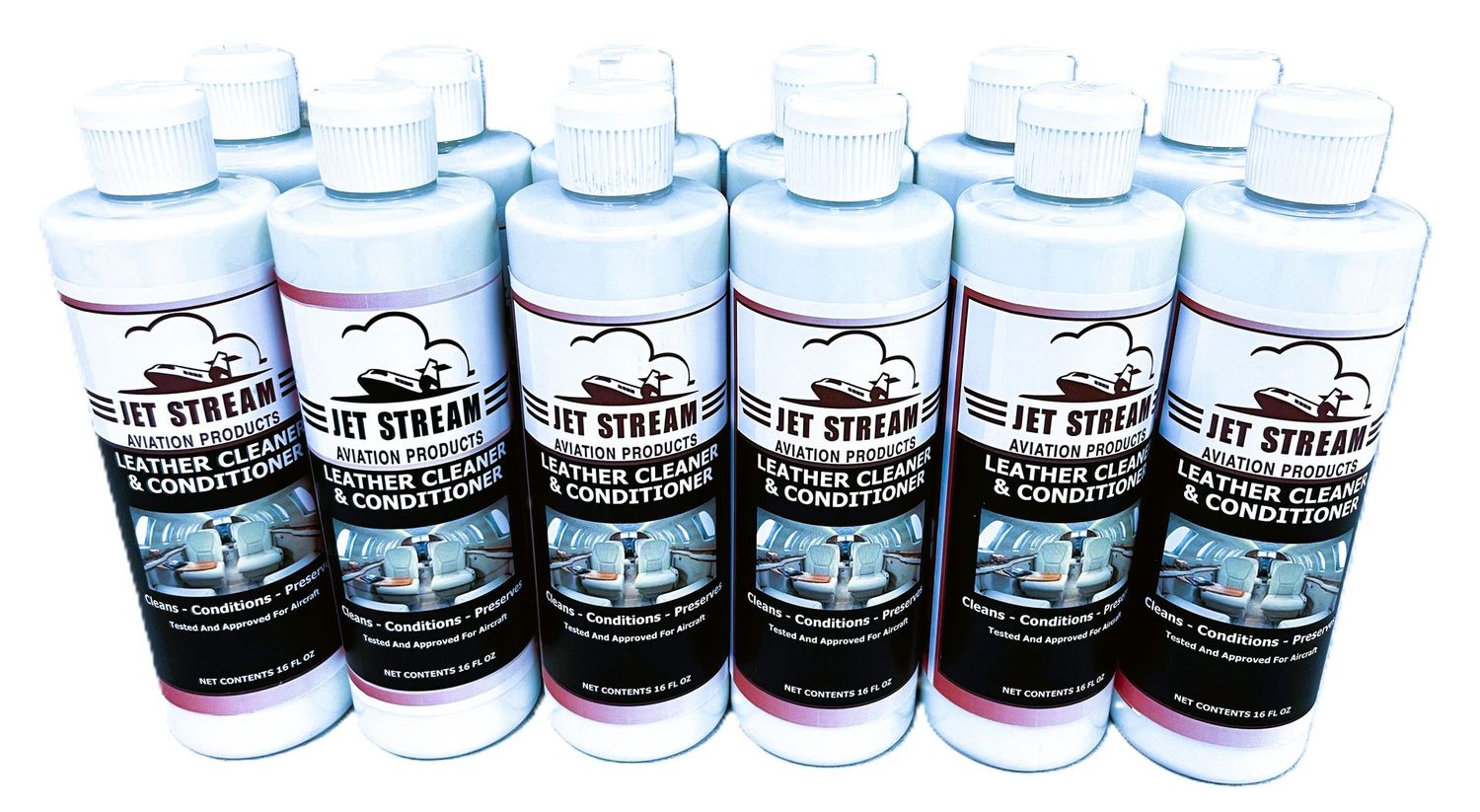 Askos Leather Cleaner & Conditioner - Case 12 - 16 FL OZ Bottles