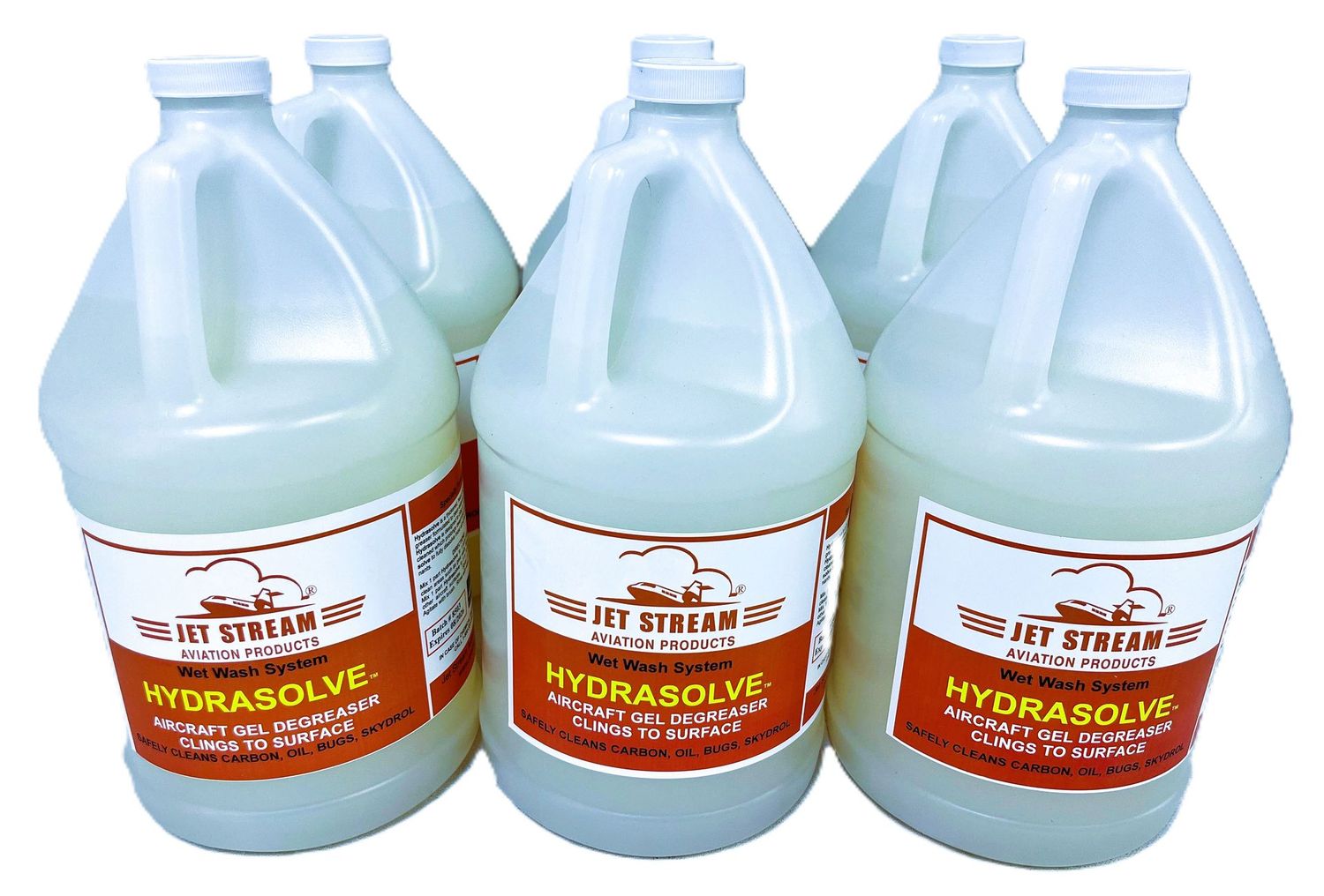 HydraSolve Gel Degreaser Case 6 Gallons