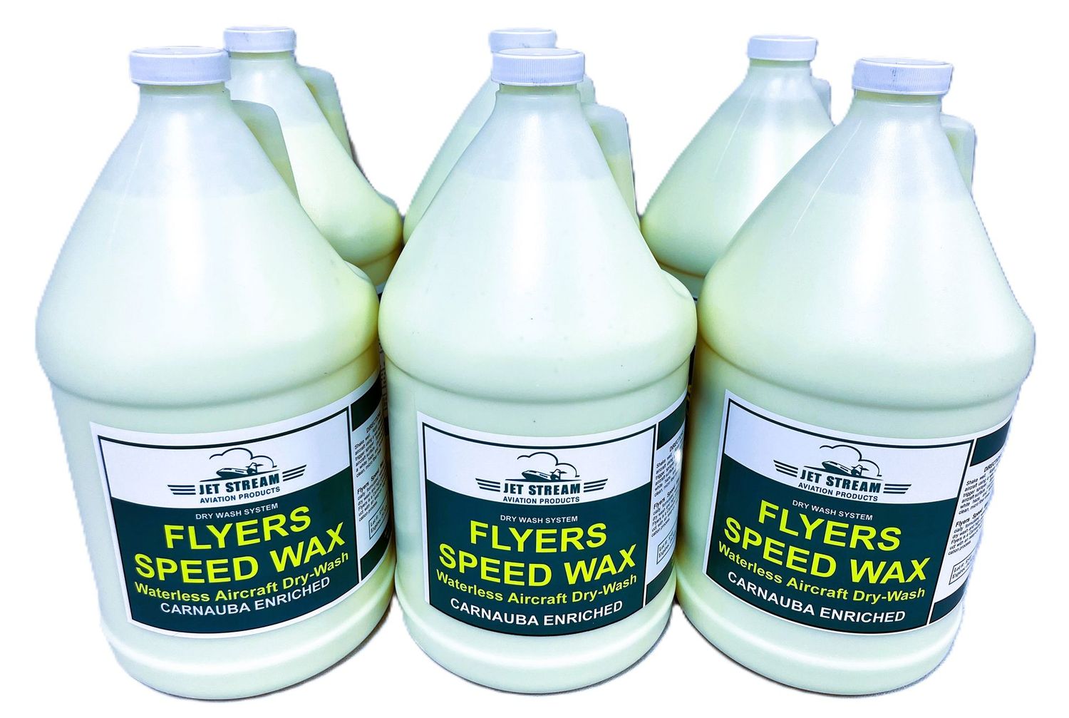 Flyers Speed Wax Waterless Aircraft Dry Wash - Case 6 Gallons