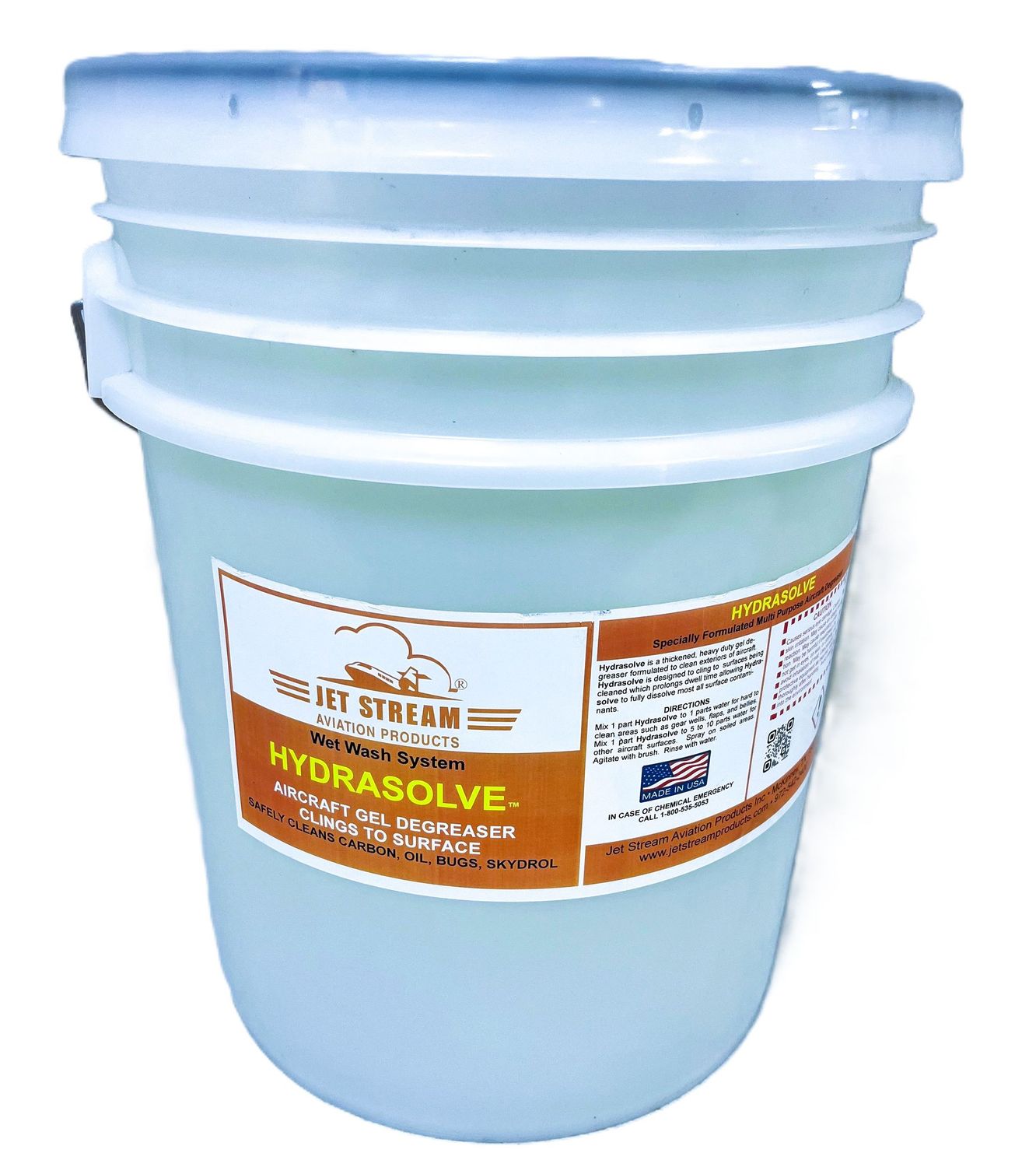 Hydrasolve Aircraft Gel Degreaser - 5 Gallon Pail