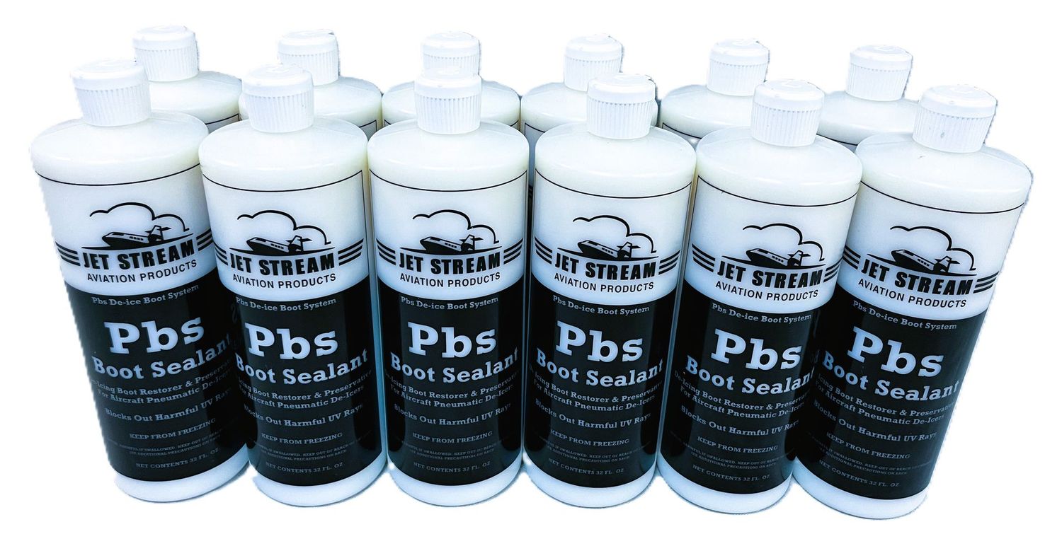 Pbs De-Ice Boot Sealant - Case 12 Quarts - 32 FL OZ Bottles