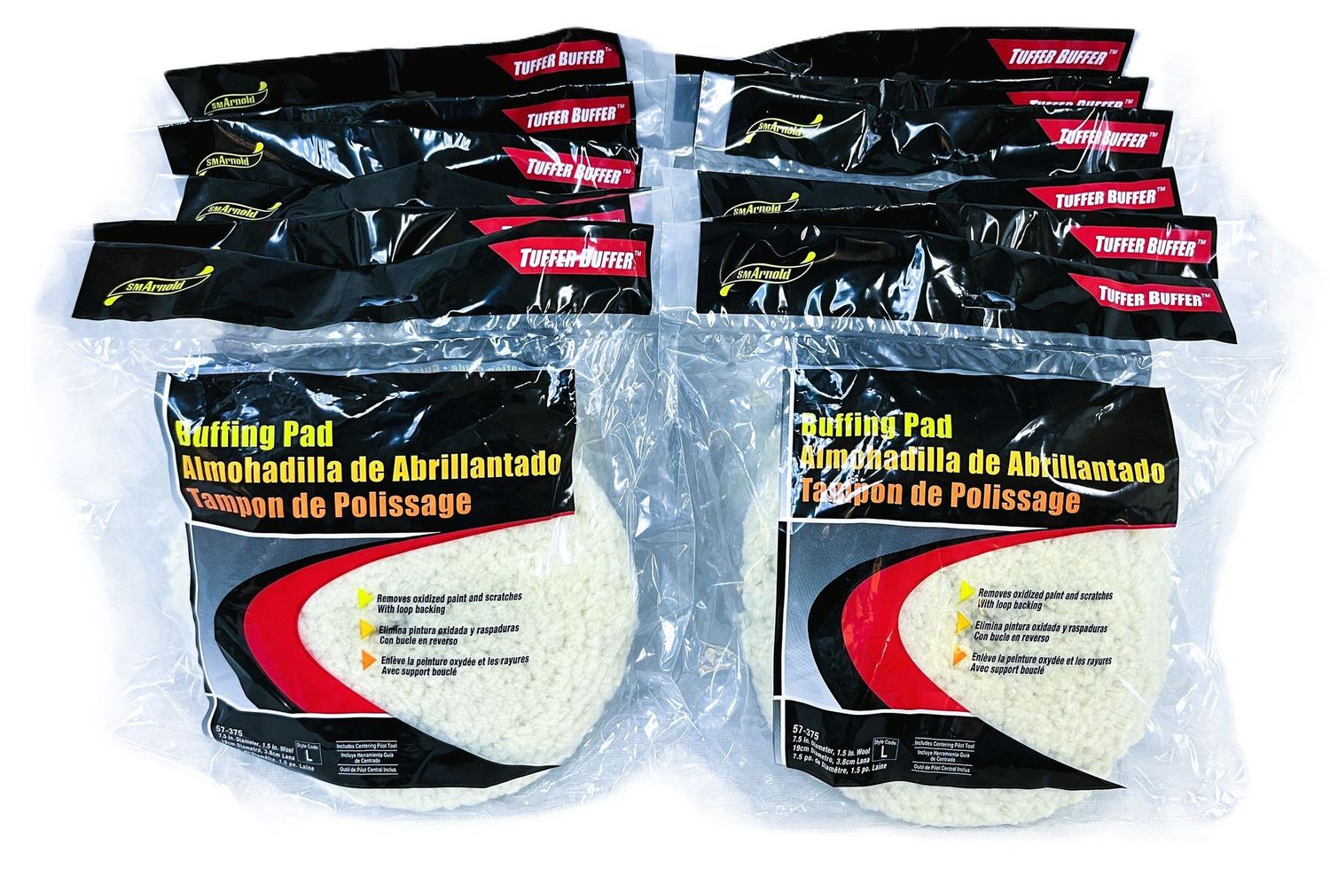 Master Pro Buffing Pads Case 12