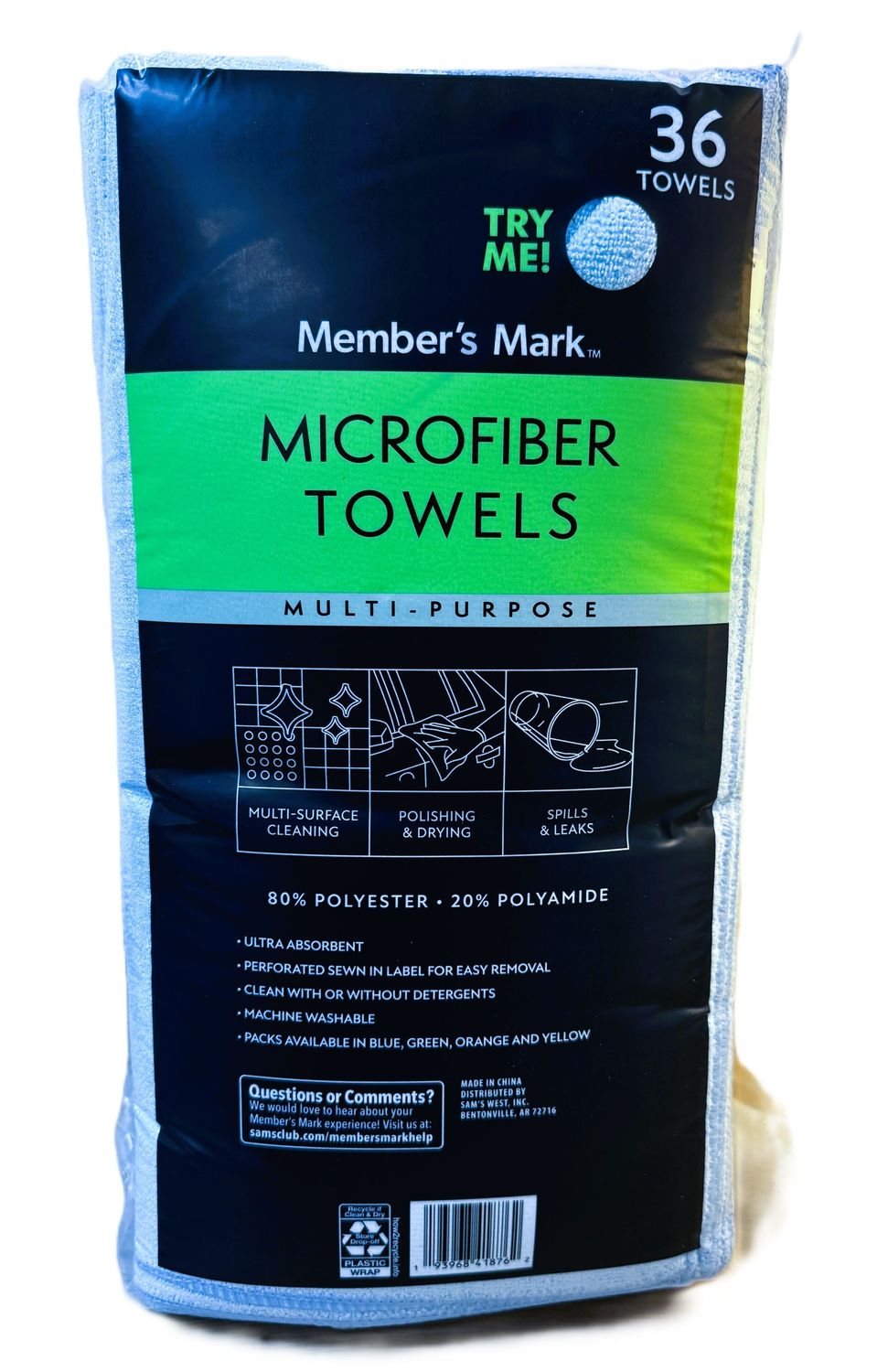 Microfiber Towels - 36 Count