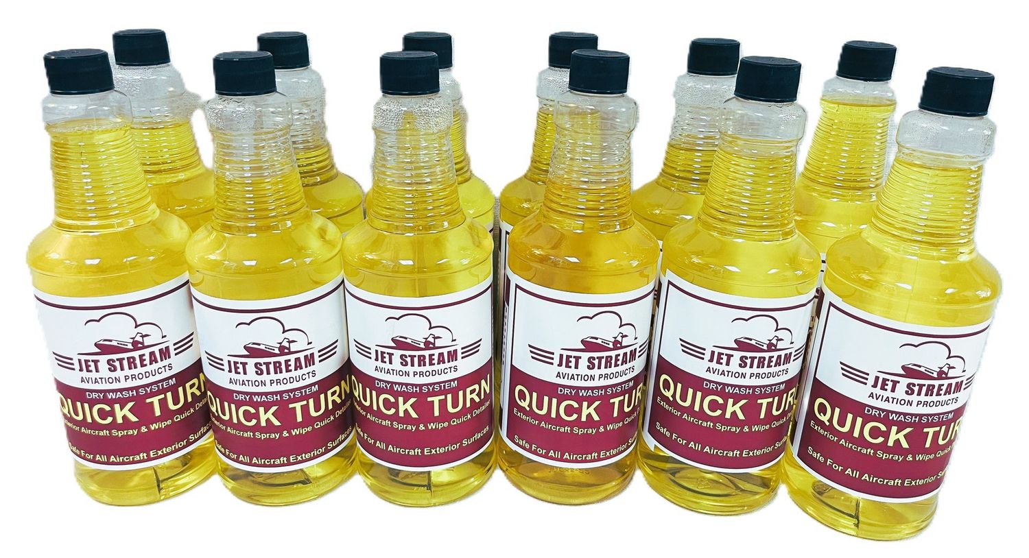 Quick Turn Dry Wash Case 12 Quart Bottles