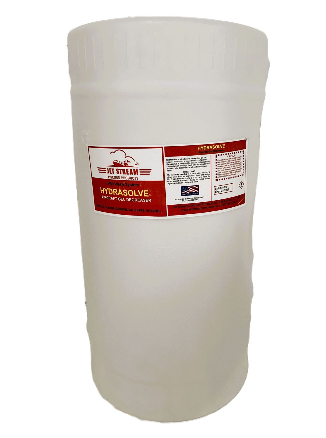 Hydrasolve Aircraft Gel Degreaser - 15 Gallon Drum