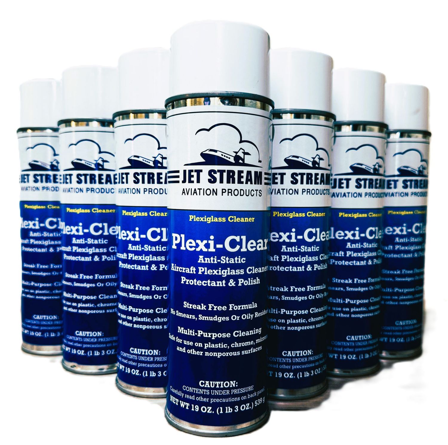 Plexi-Clear Aerosol - Case 12 - 19 OZ Cans