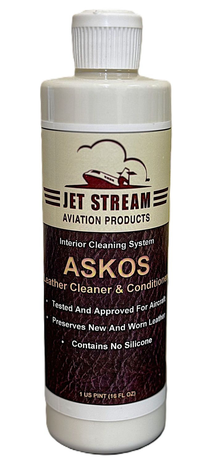 Askos Leather Cleaner & Conditioner - 1 US PINT (16 FL OZ) Askos Leather Cleaner & Conditioner - 1 US PINT (16 FL OZ)