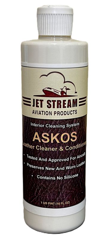 Askos Leather Cleaner & Conditioner - 1 US PINT (16 FL OZ)